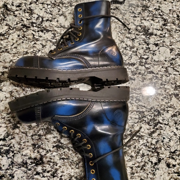 SOLD Vintage Blue Ruboff Grinders - Picture 3 of 6